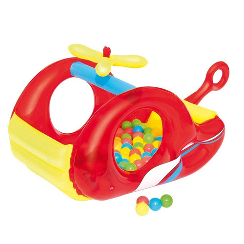 Inflable Bestway Pelotero Helicoptero + 50 Pelotas