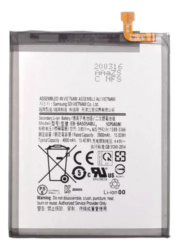 Bateria Para Samsung A20 A30 A50 A30s Alta Calidad