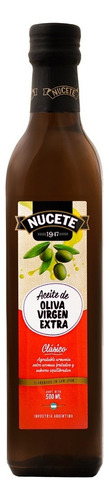 Aceite De Oliva Extra Virgen Nucete En Botella 500 Ml
