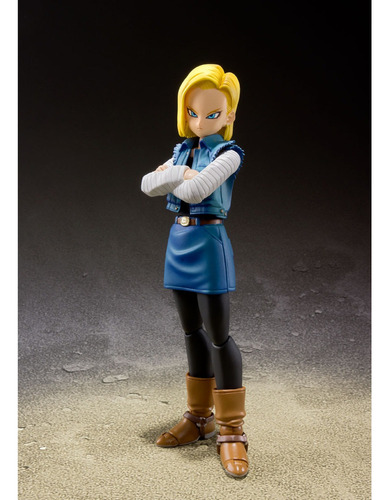 Boneco De Ação Shf Dragon Ball Android No.18, Modelo, Brinqu