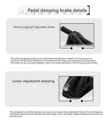 Modificação De Corrida Simulada Racing Gaming Pedal Special