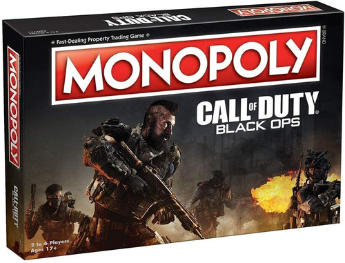 Juego De Mesa Monopoly Call Of Duty Black Ops | Basado En...