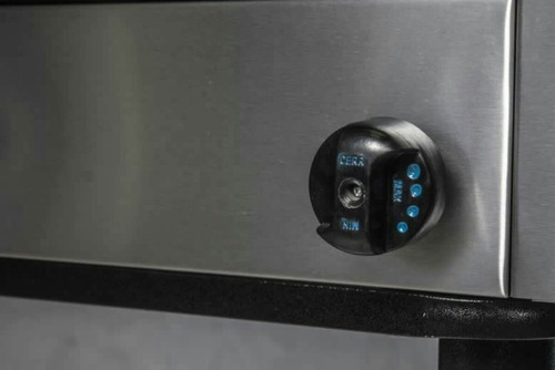 Imagen 5 de 6 de Horno Pizzero Depaolo Para 6 Moldes Acero Inoxidable Con Pie