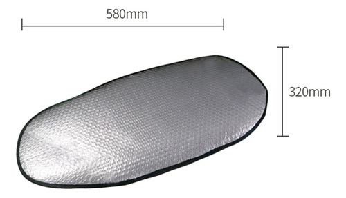 Funda De Asiento De Motocicleta Antideslizante Cómoda Funda