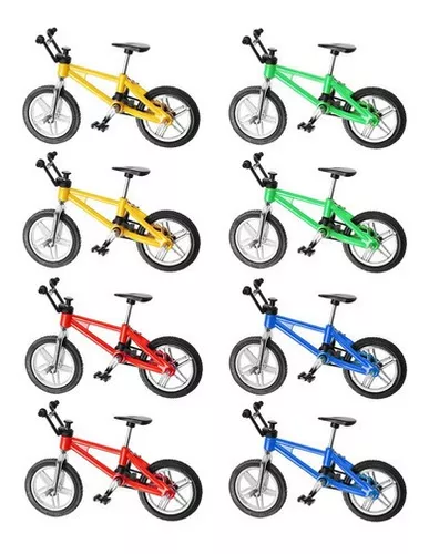 Toyvian 2 Conjuntos De Bicicleta De Dedo De Metal Para Crianças