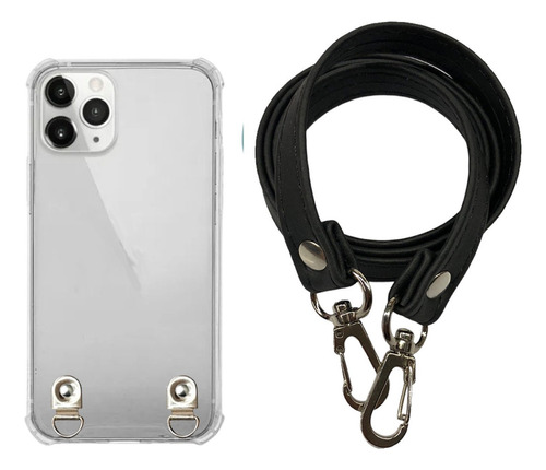 Funda Colgante Reforzada Cuerina Premium Para iPhone 6