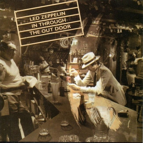 Cd Led Zeppelin In Through The Out Door 1a Ed Br 1990 Raro