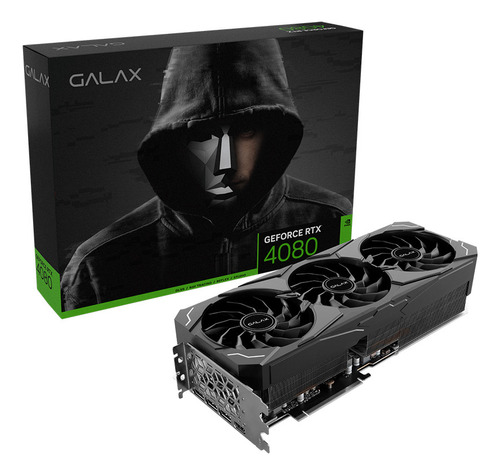 Placa De Vídeo Galax Geforce Rtx 4080 16gb St Gddr6x 1-c Oc