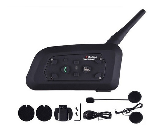 Intercomunicador Moto Casco Raiders Original Bluetooth 1.2 K