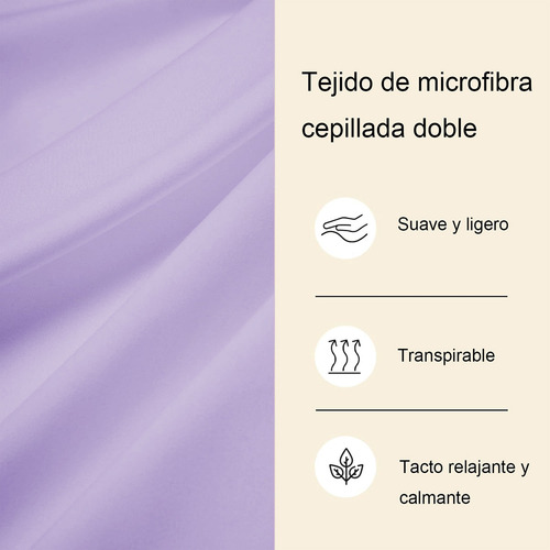 1 Juego Sabana Camilla Masaje Spa Algodn 60/40 Colores Color Purple Diseño De La Tela Liso