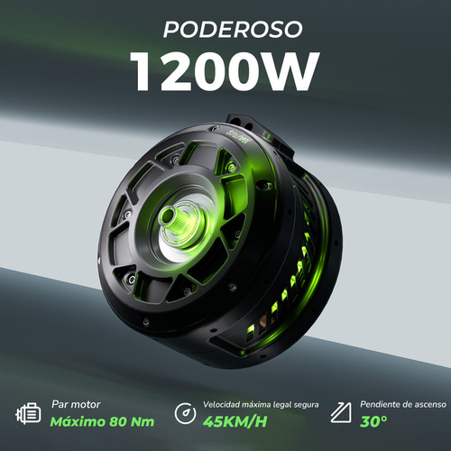 Bicicleta Eléctrica 45 Km/hh 1200w De Potencia Máxima Motor De 48 V 13 Ah Autonomía De Cambio De 7 Velocidades Neumáticos Anchos De 26 X 4.0 Pulgadas