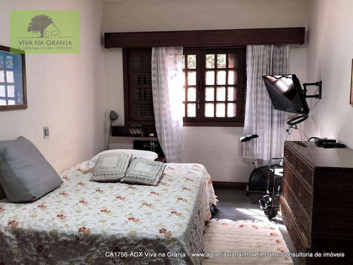 Imagem 15 de 30 de Casa Com 6 Dormitórios À Venda, 548 M² Por R$ 1.550.000,00 - Granja Viana - Carapicuíba/sp - Ca1756