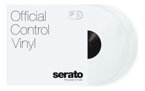 Vinyl D/control Serato Perform. Vinyl12'' Color Trasparente
