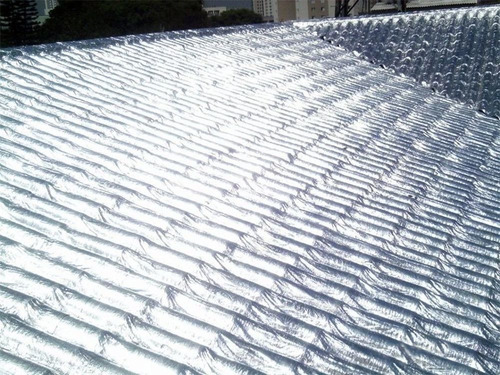 Imagem 6 de 7 de Manta Asfáltica Aluminizada Telhado Auto Adesiva- 20cm X 10m