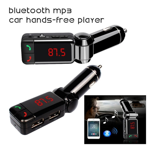 Transmisor Fm Bluetooth Cargador Usb Envio Gratis!!!