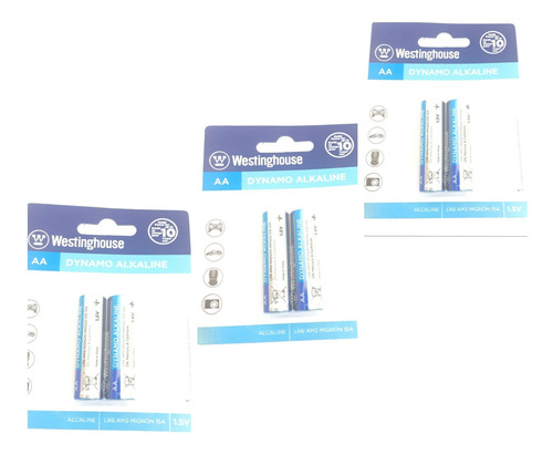 Pila Bateria Aa Pack 3 2unidades