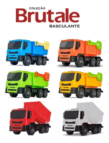 Caminhão Brutale Caçamba Basculante - Roma Brinquedos