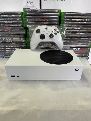 Microsoft Xbox Series S 512gb Standard Cor Branco 1 Controle + Quadro Decorativo (Recondicionado)