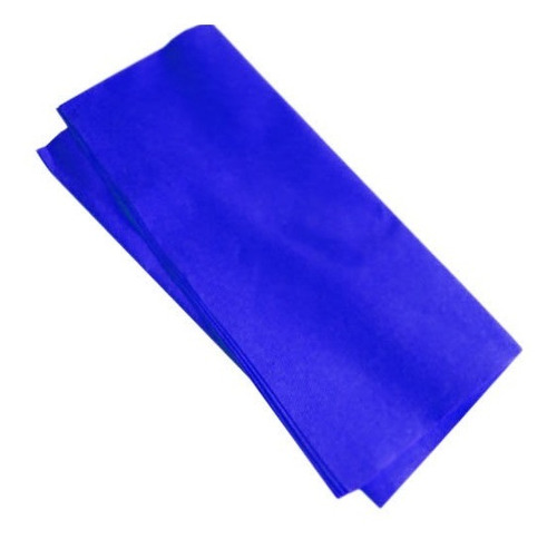 Pack De 100 Papel Volantin Azul Bandera 50 X 70 Cm