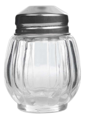 24 Saleros Barril De Vidrio Tapa Cromada 30 Ml - 24 Pzas