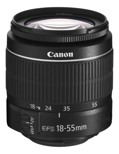Camara Digtal Canon Canon Eos Rebel T7 Con Lente De Zoom