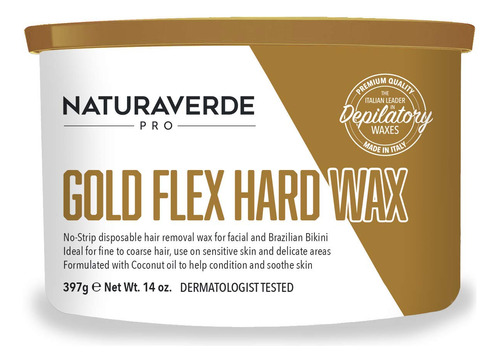 Naturaverde Cera Dura Pro Gold Flex