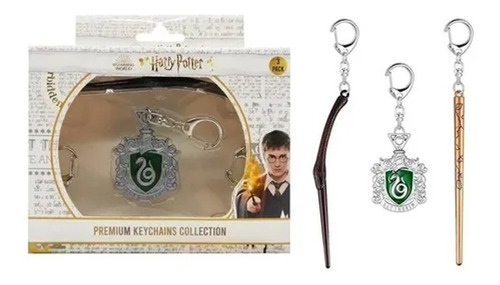 Llavero Harry Potter X3 Metal Coleccionable Varios Modelos