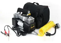 Comprar  Compresor Doble Piston 12v Metal Auto Camioneta Con Bolso