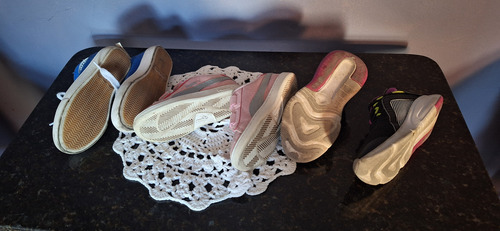 3 Pares De Zapas Puma Grisino Adnice Talla 28 (Usado)