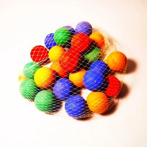Pelota Esponja No. 1 3 8 35 Mm . Con 25 Piezas. Cuotas sin inter s