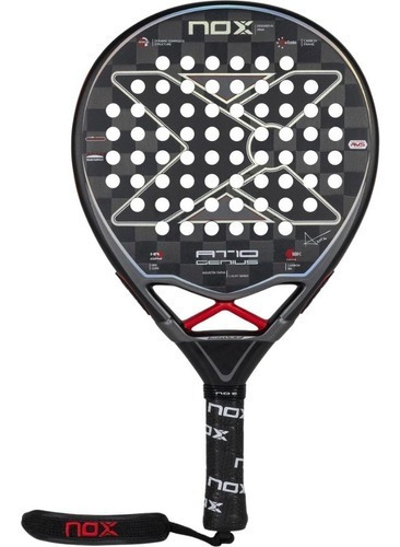 Pala De Padel Nox At10 Genius 18k Color Negro