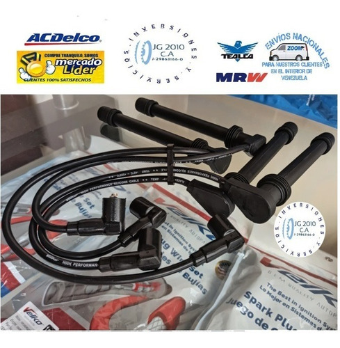 Imagen 3 de 3 de Juego Cables De Bujias De Renault Twingo Original Velko