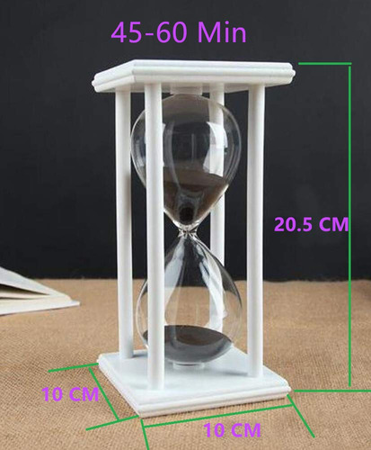 Reloj De Arena Lodunsyr, 45 Minutos, Decoración Con Forma De