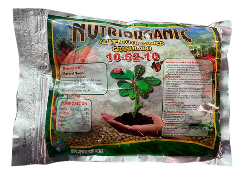 Fertilizante Nutriorganic 10-52-10 (20 Unidades)