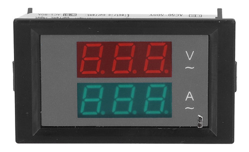 Medidor De Pantalla Digital De Corriente Alterna Con Voltaje