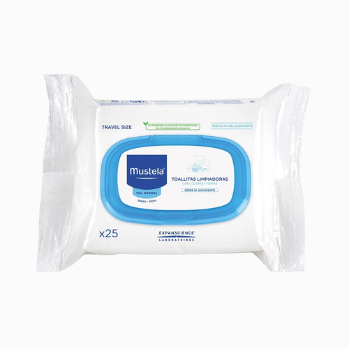 Mustela Toallitas Limpiadoras Piel Normal X25