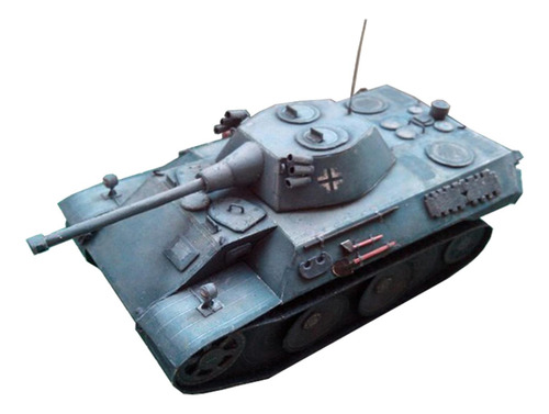 Modelo De 1:35, Artesanía De Tanque Diy, Rompecabezas
