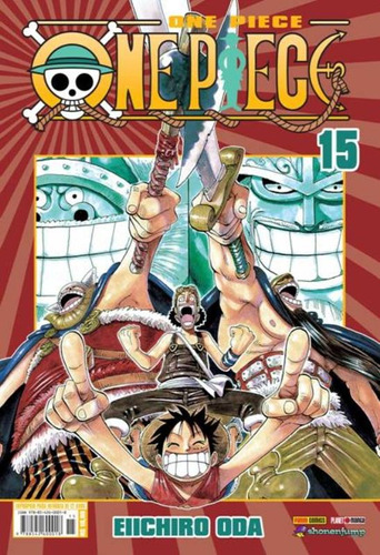 One Piece Vol. 15, de Oda, Eiichiro. Editora Panini Brasil LTDA, capa mole em português, 2014