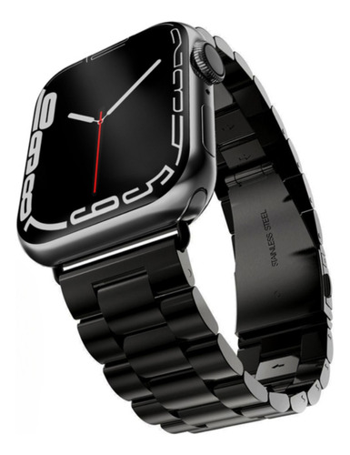 Correa Acero Para Smartwatch 42-44-45 Mm Y Apple Watch Ultra