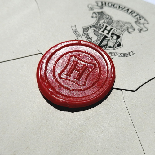 Imagen 2 de 8 de Carta Personalizada Aceptación Harry Potter Sellada En Cera