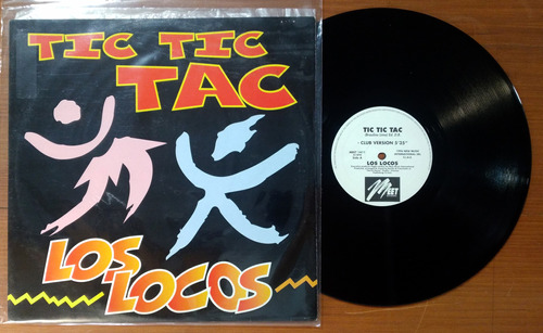 Los Locos Tic Tic Tac 1996 Disco Maxi Vinilo Italia