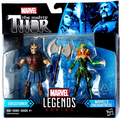 Executioner Vs Enchantress Marvel Legends The Mighty Thor