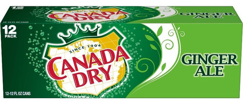 Refresco Canada Dry Ginger Ale -2 Latas/12oz
