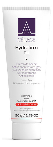 Cepage Hydrafirm Ph Crema De Noche Antiedad X 50 Gr Tipo de piel Normal