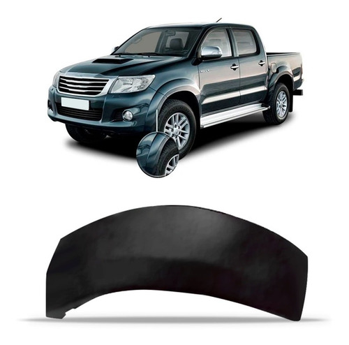 Moldura Alargador Do Parachoque Hilux 2012 A 2015