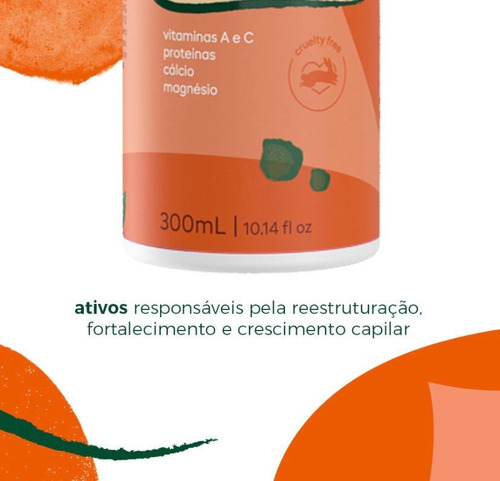 Imagem 3 de 7 de Condicionador Mandioca Lançamento Raiz Forte 300ml Vs