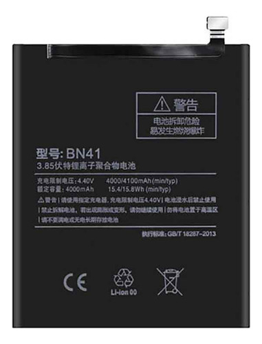 Bateria Bn41 Para Xiaomi Note 4 Bn41 Con Garantia 100%