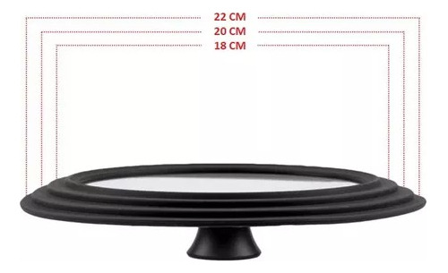 Tapas Multi-medida Para Ollas Y Sartenes De 18cm A 28 Cm