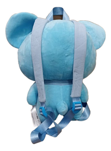 Peluche Bt21 Koya K-pop Mochila Rj Bt21 40cm K Pop Azul Claro