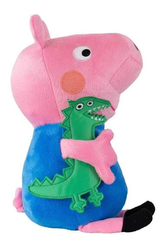 Imagem 4 de 6 de Pelúcia Peppa Pig 26 Cm - Figura George - Sunny Brinquedos